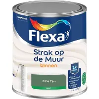 Flexa - Strak Op De Muur Binnen Mat - 85% Tijm - Mengverf - 1 L