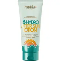 Jean & Len After Sun Lotion 200 ml - vegan, dierproefvrij, zonder parabenen, zonder sulfaten, voor gevoelige huid, met aloë vera, sheaboter