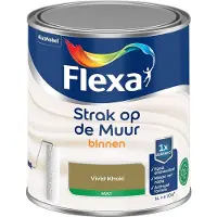 Flexa - Strak Op De Muur Binnen Mat - Vivid Khaki - Mengverf - 1 L