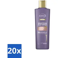 Andrélon 20 x – Shampoo – Pro Care Protein Plex Repair – 250 ml - Herstel Haar - Beschadigd Haar - Proteïne Shampoo - Bond Plex Technologie - Haarstructuur Herstellen
