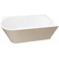 Badplaats Ligbad isia 170 x 78 x 60 cm – hoekbad – – links