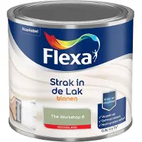 Flexa - Strak In De Lak Binnenlak Hoogglans - The Workshop 6 - Mengverf - 500 Ml