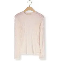 Notre-V Dames Tops & T-shirts Nv-henderien - Ecru - Maat XXL