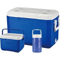Coleman Polylite 48 QT + Performance Cooler 5 QT + Performance Jug Passive Cooler Set 3-pcs.
