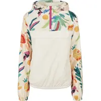 Urban Classics Tussenjas jade groen / oranje / pitaja roze / offwhite