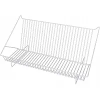 Metpol Afdruiprek voor Borden en Bestek - 55cm - Wit