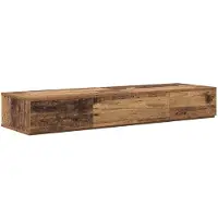 vidaXL studiobureau Eikenhout 130 x 40 x 19,5 cm Bewerkt hout