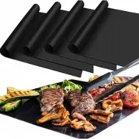 3M Teflon Grill & Oven Matten - 4 Stuks - BBQ & Bakken - Anti-aanbak
