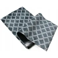 EDO Antislip Velours Deurmat Marokko Blauw 50x150 cm