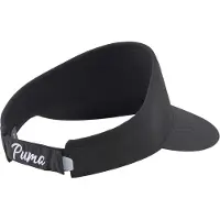 Puma Golfpet met geborduurd logo (Wit/zwart)