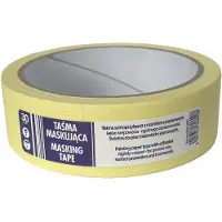 Smart DETALPAK Afplaktape Schilderstape Geel 30mm x 25m