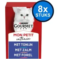 Gourmet 8x Mon Petit - Vis - Kattenvoer - 6x50g
