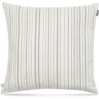 Mumla Decoratieve Kussenhoes Grijze Strepen 45x45 cm - Zachte Katoen