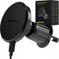 Spacecase MagCharge WM11B: Draadloze autohouder met 15W spoel
