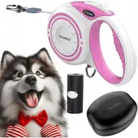 DOGNESS Automatisch Hondensnoer 5m (L) - 36kg, Inclusief Poepzakhouder
