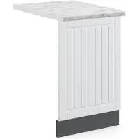 Vicco Fame-Line Frontpaneel – 45 cm, WB Marmer Wit Landhuis