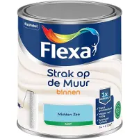 Flexa - Strak Op De Muur Binnen Mat - Midden Zee - Mengverf - 1 L