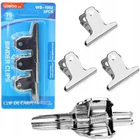 Lean Set Metalen Klemmen 75mm - 3 Stuks