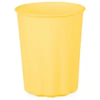 Party Deco Gele Herbruikbare Bekers 220ml (4st)