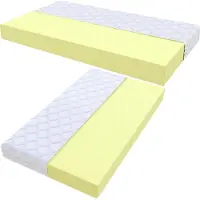 ŚpijZdrowo Matras 90x200cm 10cm H4 Schuimmatras Cosmo - Premium Kwaliteit