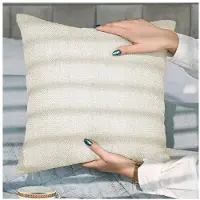 Markizeta Sierkussens 40x40cm - Zacht & Stijlvol - Crème
