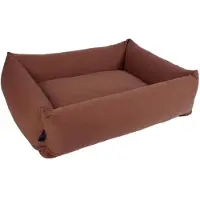 D & D - Eden Hondenmand - Waterafstotend & Wasbare Hoes - Maroon - Medium 90x70x22cm