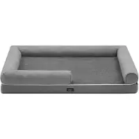 BellaFurn Orthopedisch hondenbed voor grote rassen – Pluche, TPU, 135 x 107 x 25 cm
