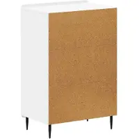 vidaXL Schoenenkast ZWOLLE 59,5 x 39,5 x 91,5 cm Bewerkt hout Wit