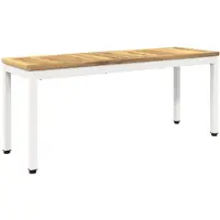 vidaXL Tuinbank NAARDEN 108,5 x 35 x 45 cm Massief Acacia Hout