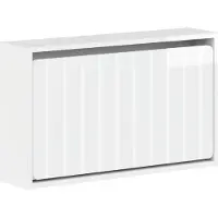 vidaXL Wandgemonteerde Schoenenkast ZWOLLE 71 x 17 x 43 cm