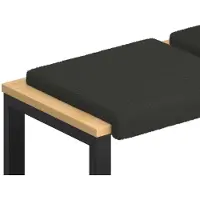 vidaXL Bankkussen 4 st Sherpa Stof Donkergrijs Diepte 35 cm
