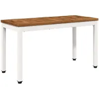 vidaXL Tuinbank 80,5 x 35 x 45 cm Massief Acacia Hout Rechthoekig