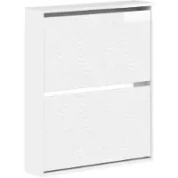 vidaXL Wandgemonteerde Schoenenkast DELFT 71 x 17 x 86 cm Bewerkt hout