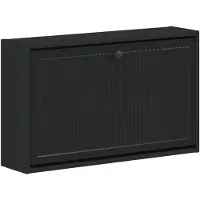 vidaXL Wandgemonteerde Schoenenkast EDE 71 x 17 x 43 cm Bewerkt hout
