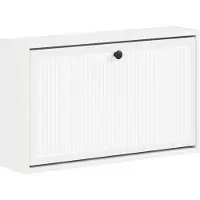 vidaXL Wandgemonteerde Schoenenkast EDE 71 x 17 x 43 cm Bewerkt hout