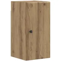 vidaXL 3-delig badkamerkast set BREDA Artisanaal eiken Bewerkt hout