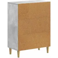 vidaXL Schoenenkast DELFT 59,5 x 39,5 x 90 cm Bewerkt hout Betongrijs