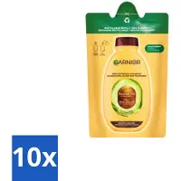 Garnier – Loving Blends – Shampoo navulling – Avocado-olie & Shea-boter – Voor zeer droog, golvend of krullend haar – 250 ml - Voordeelverpakking - 10 stuks