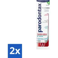 Parodontax - Tandpasta - Tandvlees+Gevoeligheid & Adem - Whitening - 75 ml - Voordeelverpakking - 2 stuks