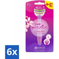 Wilkinson Sword Wilkinson - Wegwerpscheermesjes - Xtreme 3 My Intuition - Comfortabel - 6 mesjes - Voordeelverpakking - 6 stuks