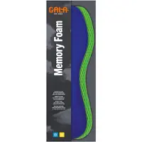 Gala Memory Foam inlegzolen – Geschikt voor sportschoenen, van memoryfoam – Comfortabele inlegzolen van traagschuim die zich aanpassen aan de vorm van de voet – 39/40