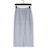 NUKUS Dames Rokken Maartje Skirt Lurex - Lichtblauw - Maat S