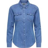 ONLY Jdysandie Overhemd Dames Blauw L