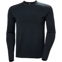 Helly Hansen Lifa Merino Knitevo Crew, heren, zwart
