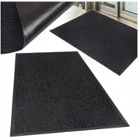 HomeDecor Woonkamer slaapbank 40x60cm - Antraciet - Antislip in vuilafstotend