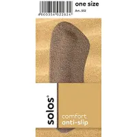 Solos Comfort Anti-Slip – Zelfklevende hielgrip van leer – Geschikt voor hakken, normale schoenen en sportschoenen, inhoud 1 paar