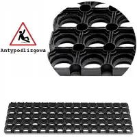 Perfect Home Antislip Rubber Trapmat voor Buiten - 30x100cm