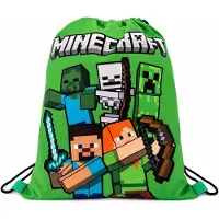 Minecraft -Gymtas – Officiële Licentie – zwemtas – sporttas - 40 x 35 cm