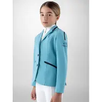 Equiline SS25 Wedstrijdjasje Gracy Junior-Aqua-140-152