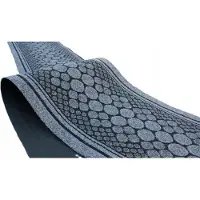 EDO CORK GREY deurmat op maat - 67cm breed